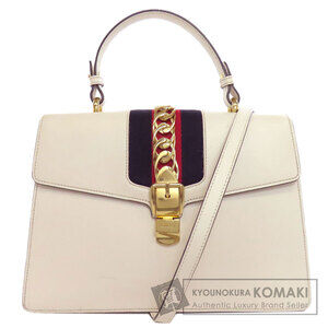 Gucci Sylvie Handbag Leather